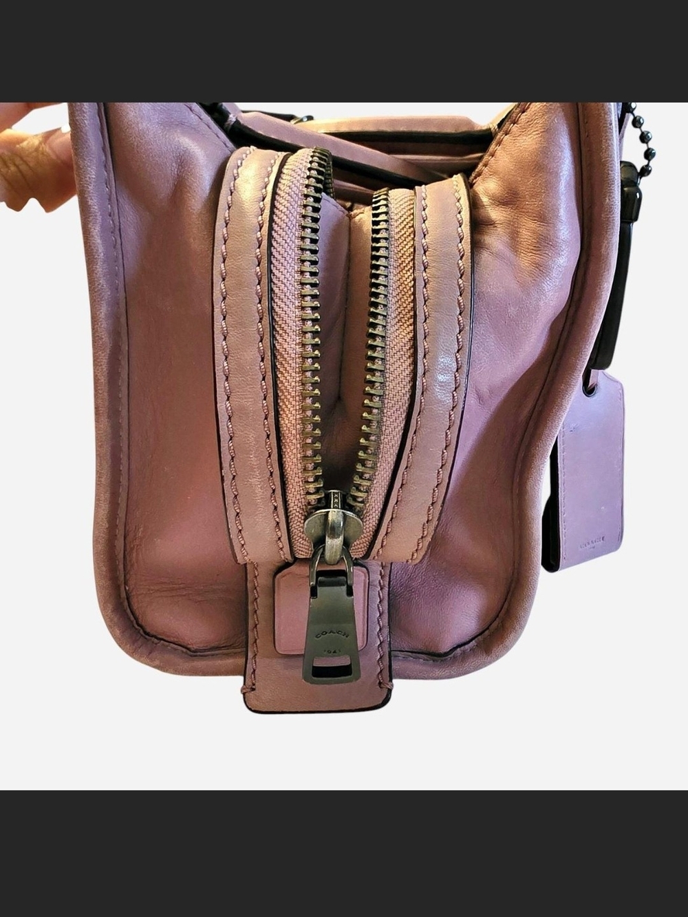 Coach 1941 ROGUE 25 Dusty Pink And Gunmetal - Picture 8 of 8